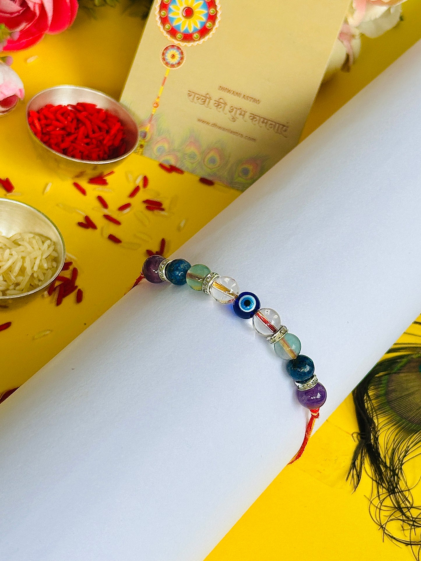 Memory Power Enhancer Rakhi For Brother (Students/Kids) - Abhimantrit