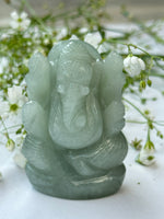 Aventurine Green Ganesha - Abhimantrit