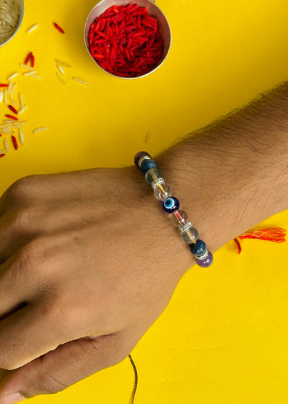 Memory Power Enhancer Rakhi For Brother (Students/Kids) - Abhimantrit