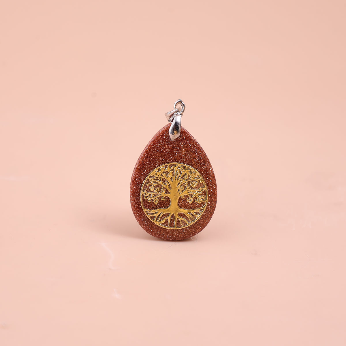 Sunstone Tree of Life – Natural Crystal Feng Shui Tree for Positivity, Confidence & Abundance