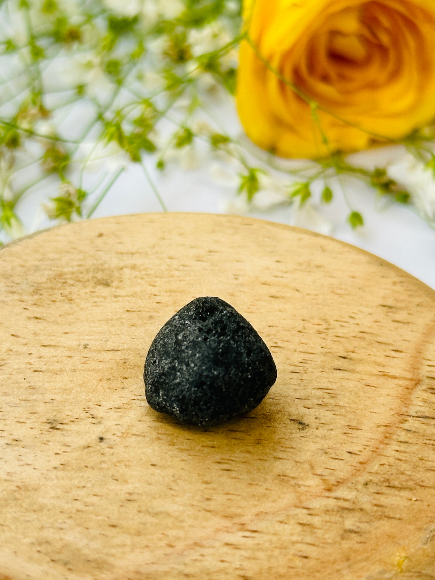 Moldavite Stone (1.5cm) - Abhimantrit & Certified