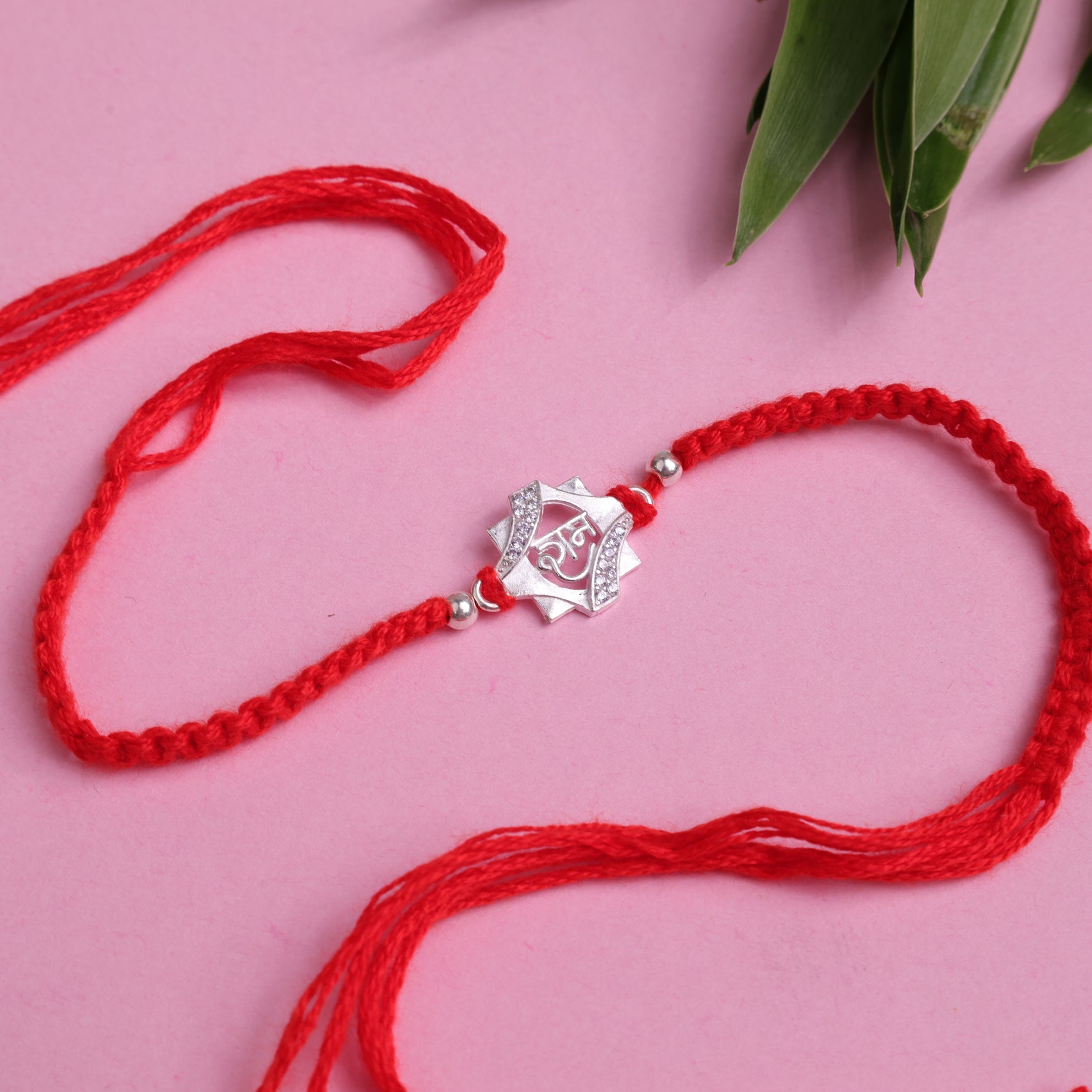 925 Sterling Silver Ram Rakhi – Carry the Blessings of Lord Shri Ram