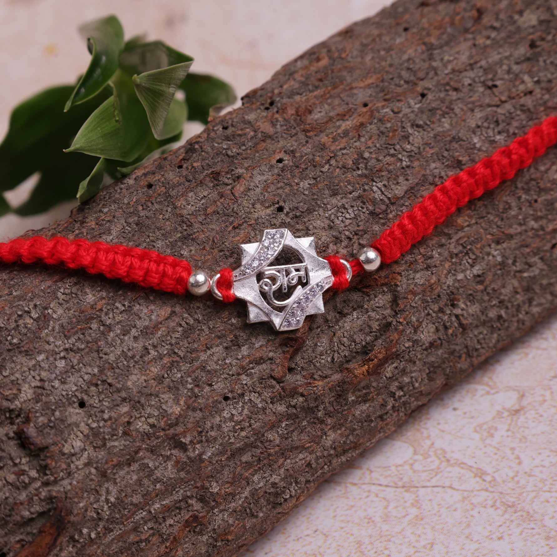 925 Sterling Silver Ram Rakhi – Carry the Blessings of Lord Shri Ram