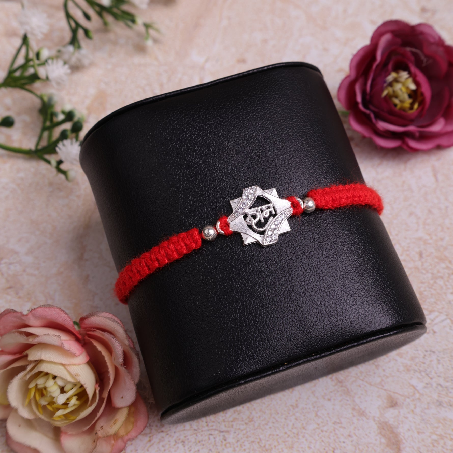 925 Sterling Silver Ram Rakhi – Carry the Blessings of Lord Shri Ram