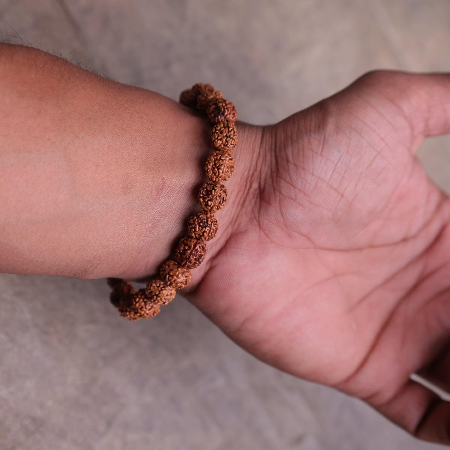 5 Mukhi Rudraksha Bracelet for Stress, Anxiety & Overthinking Relief