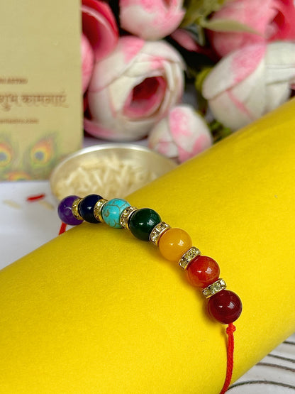 Blessed Bond Rakhi (Seven Chakra) - Abhimantrit