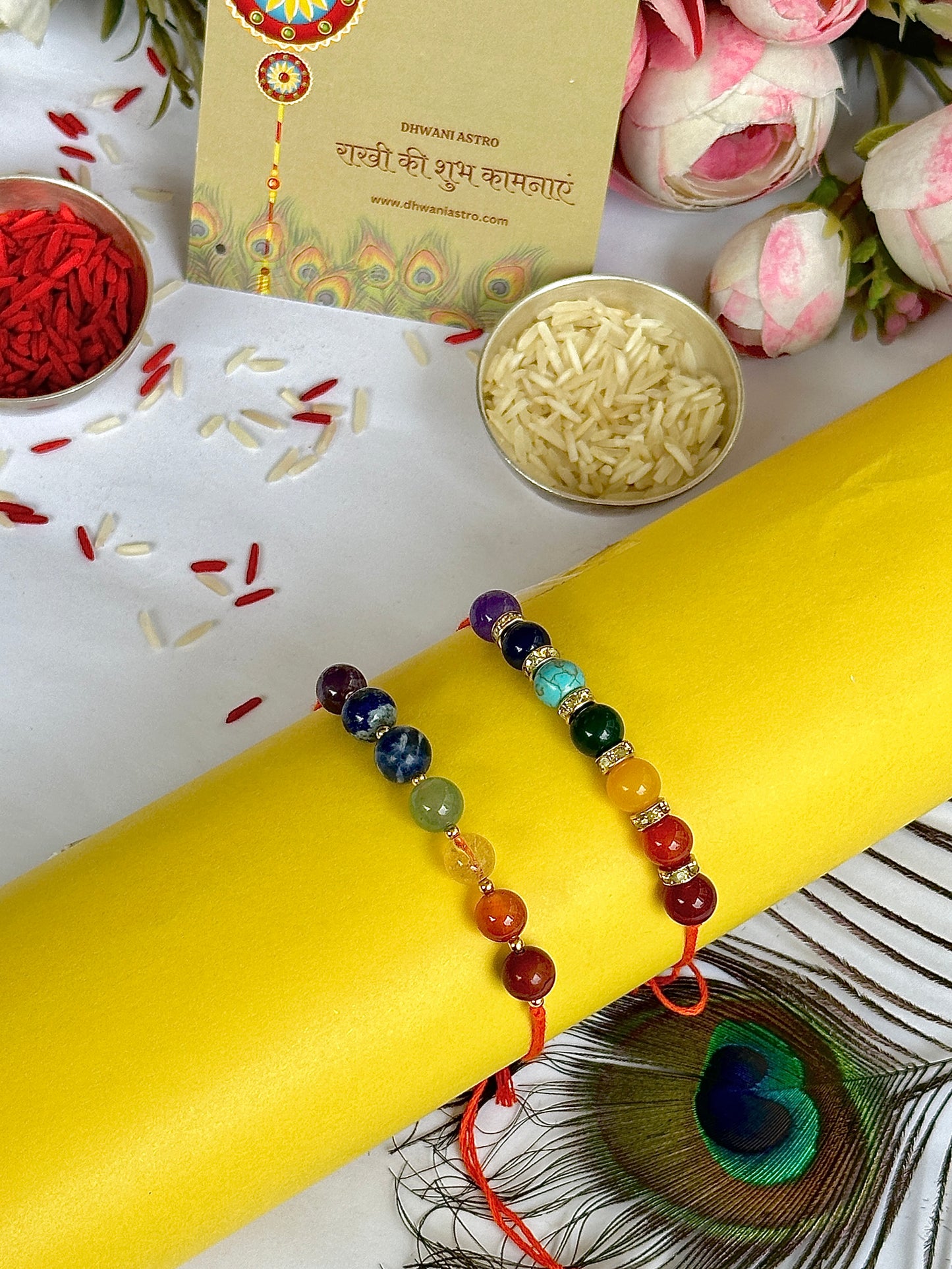 Blessed Bond Rakhi (Seven Chakra) - Abhimantrit