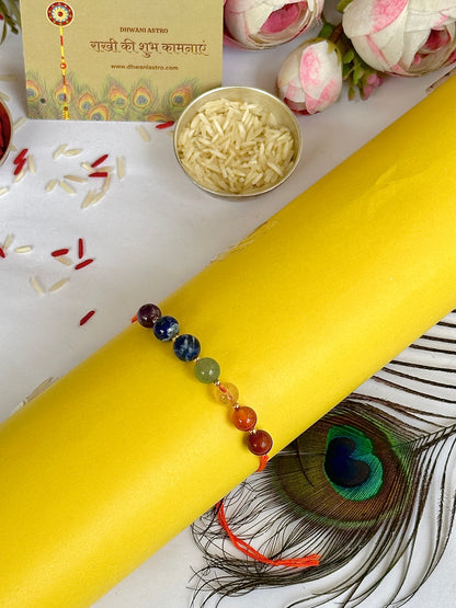 Blessed Bond Rakhi (Seven Chakra) - Abhimantrit