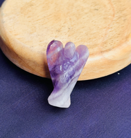 Amethyst Stone Angel (3.5cm)