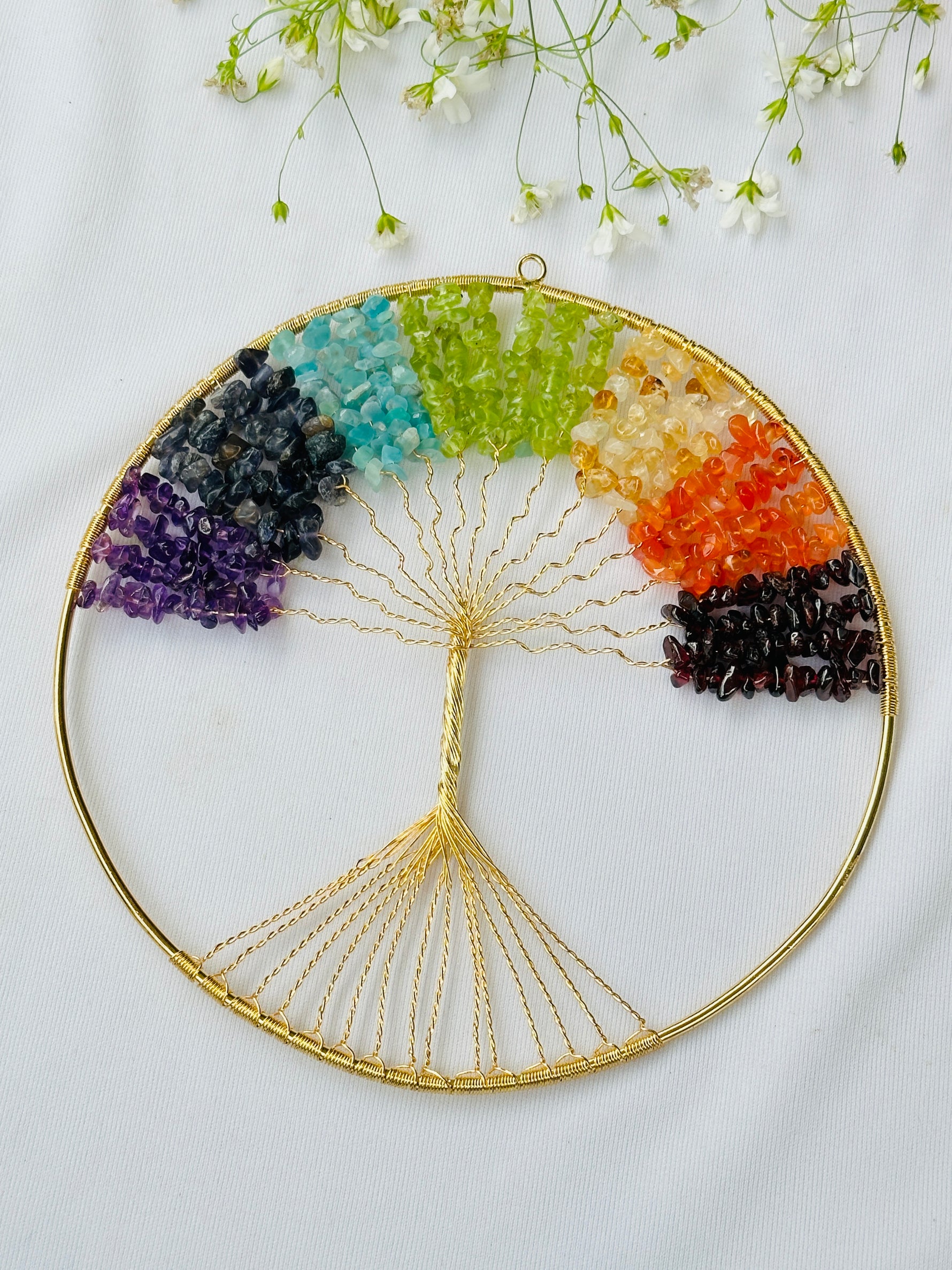 Chakra Tree Wall Hanging Abhimantrit – Dhwani Shop