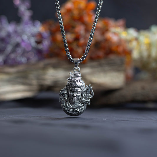 Lord Shiva Blessing & Protection Pendant – Abhimantrit