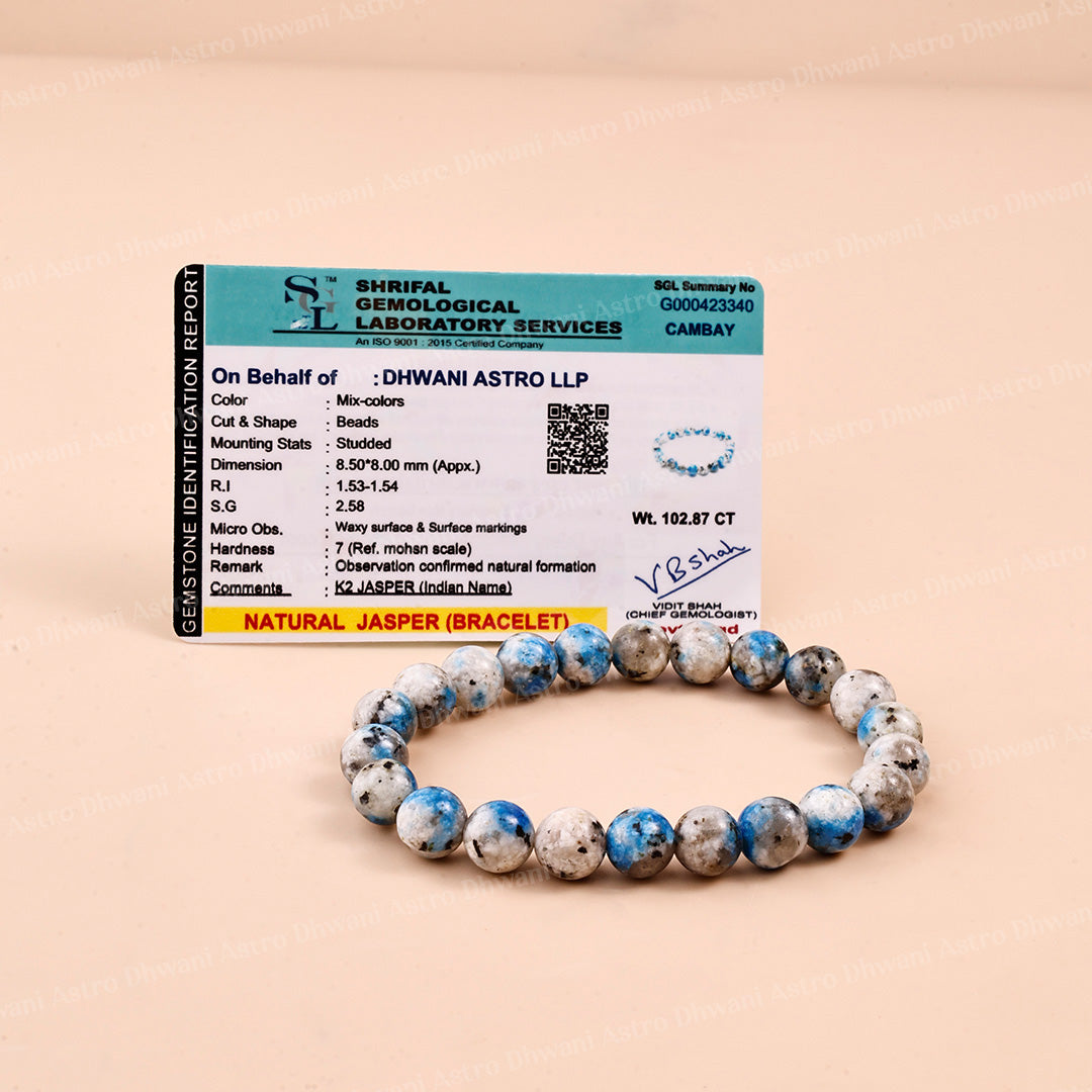 K2 Jasper Star Quality Bracelet ( Premium )