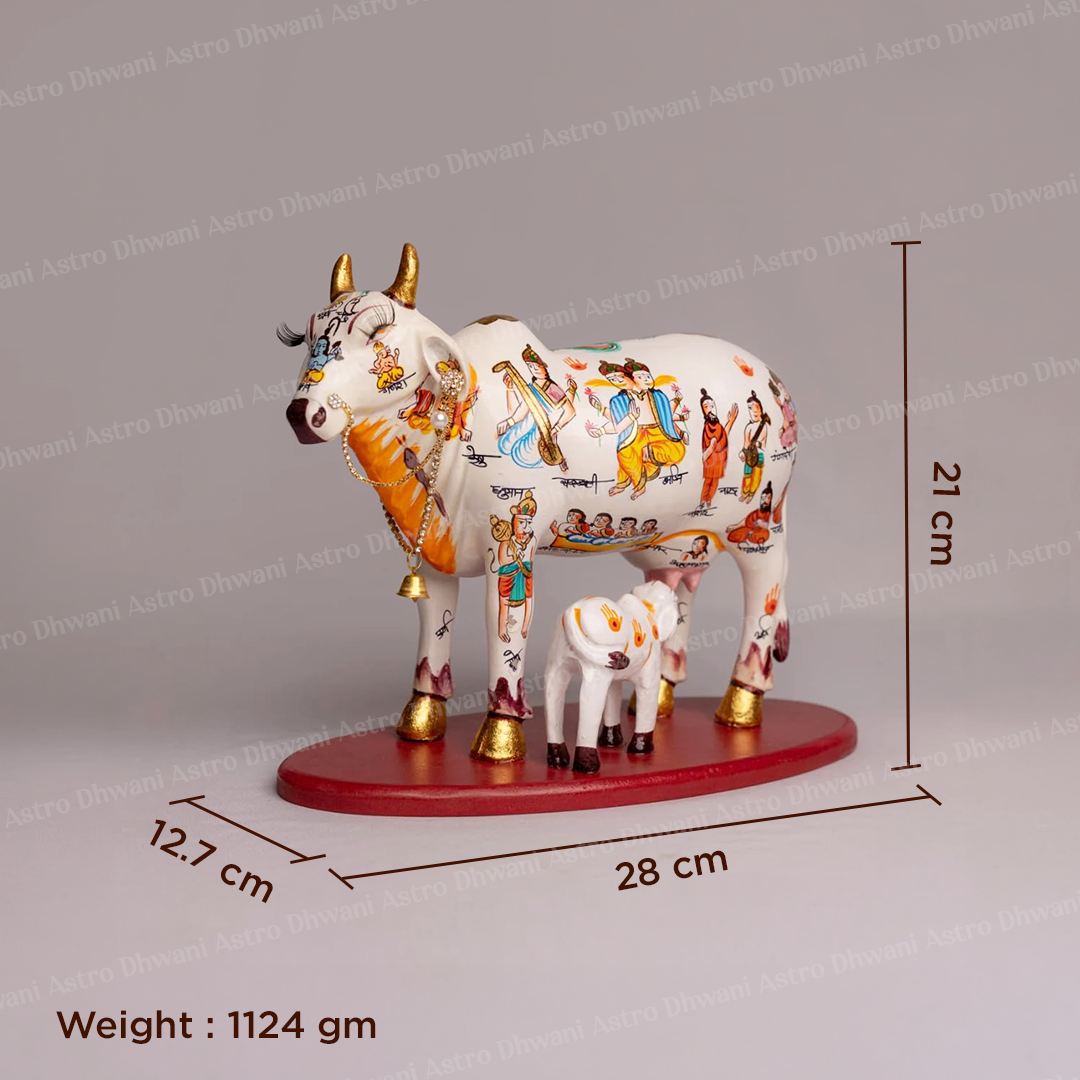 Kamdhenu Cow Idol for Prosperity & Divine Blessings
