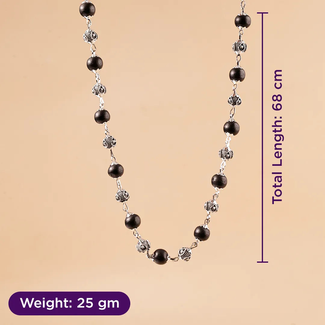 Karungali Beads Malai Mala for Protection, Peace & Spiritual Energy