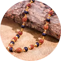 Karungali Rudraksha Mala
