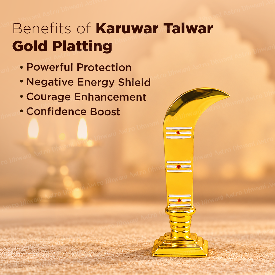 Karuwar Talwar Golden Platting