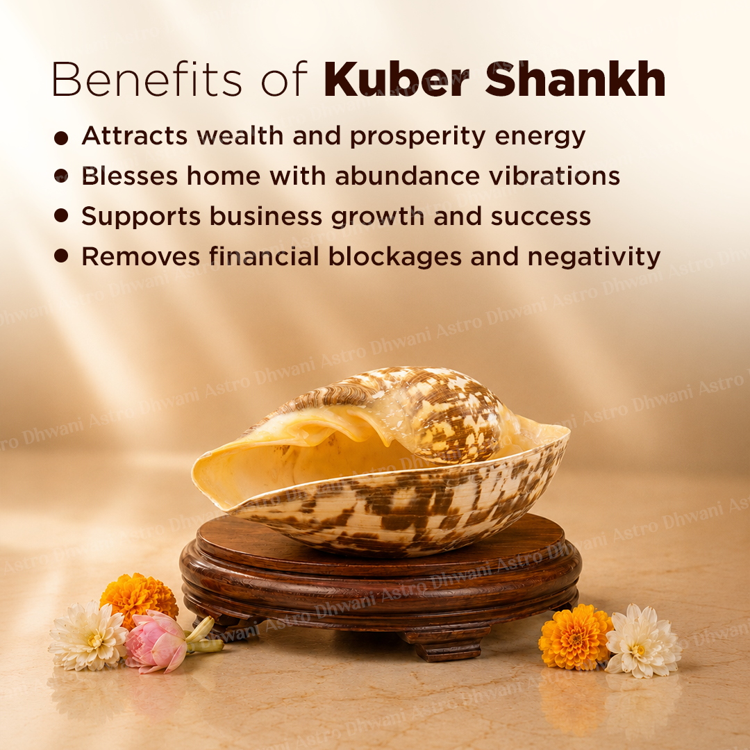 Kuber Shankh For Wealth Stability Lord Kuber Blessings