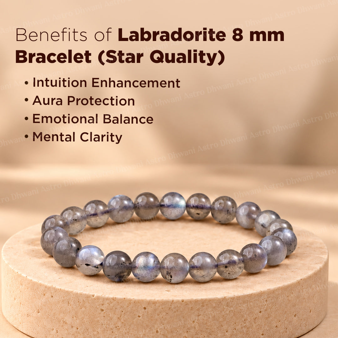 Labradorite Star Quality Bracelet ( Premium )