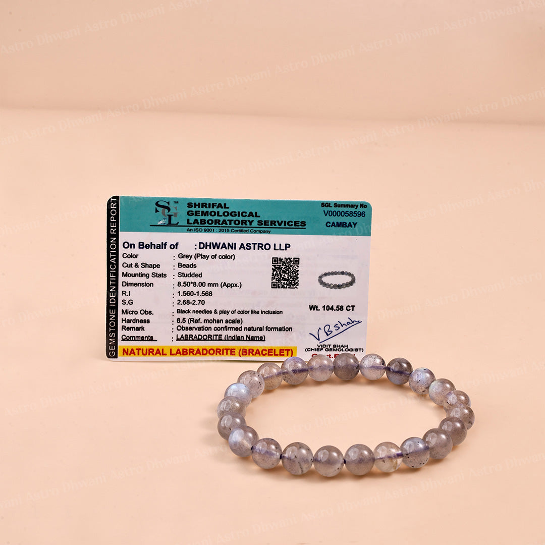 Labradorite Star Quality Bracelet ( Premium )