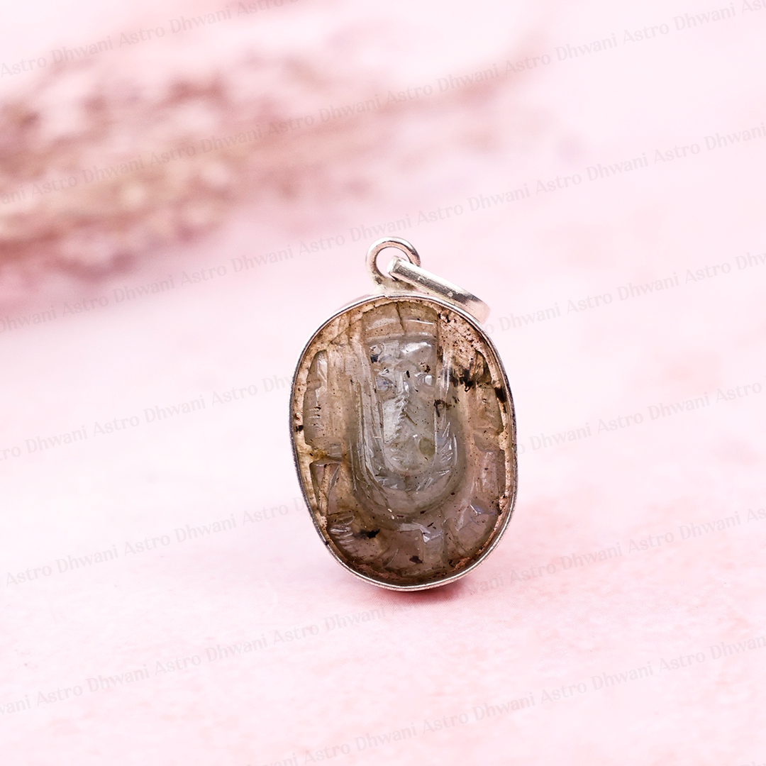 Labradorite Ganesha Pendant For Protection Success