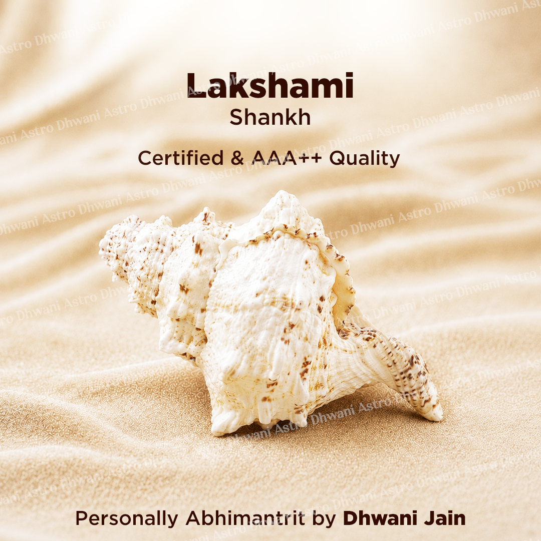 Lakshmi Shankh For Abundance Fortune Sacred Wealth Energy