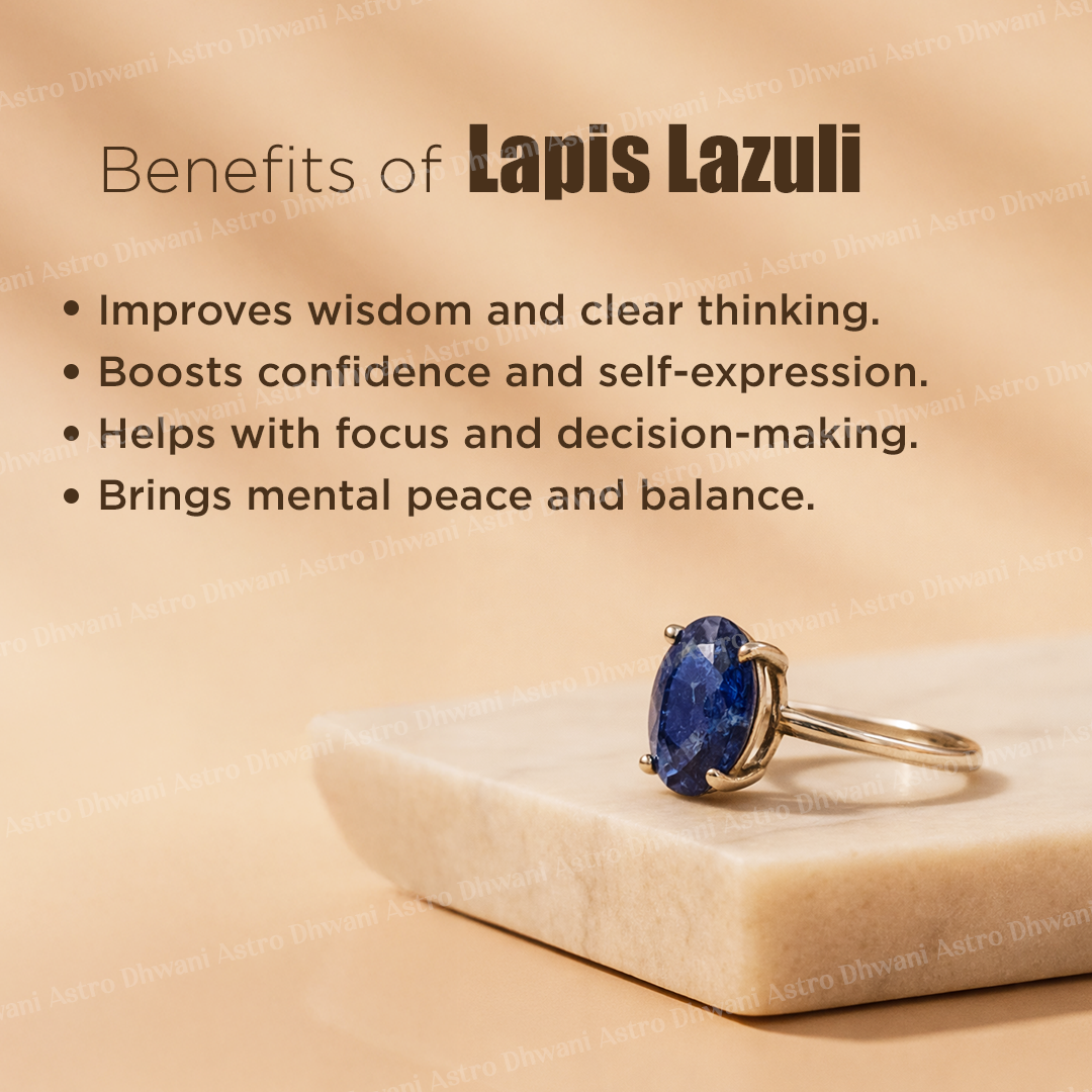 Lapis Lazuli Ring: Enhancing Intuition and Spiritual Awareness