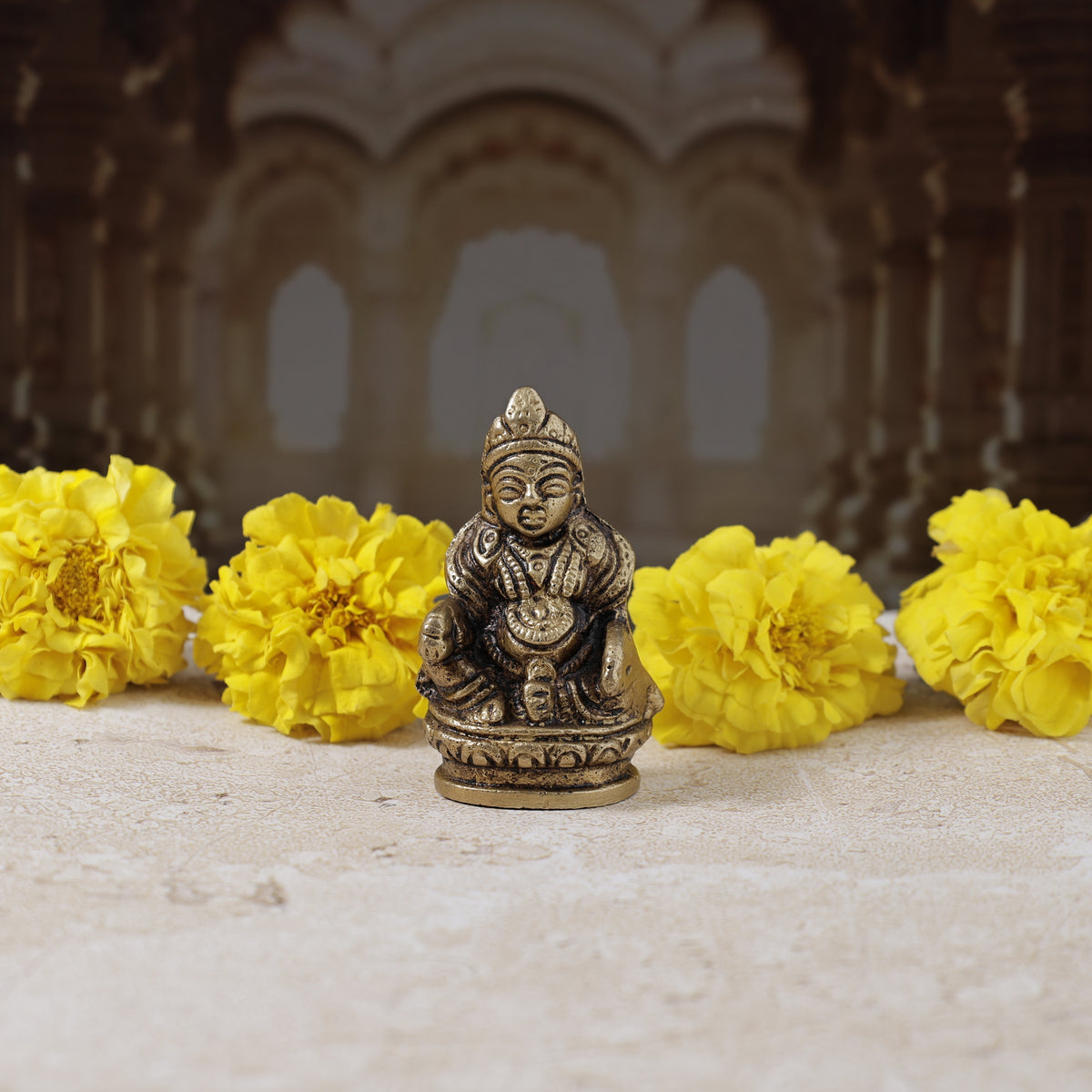 Money Magnet Kuber Idol Pure Brass