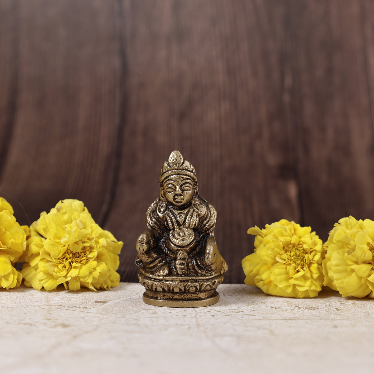 Money Magnet Kuber Idol Pure Brass