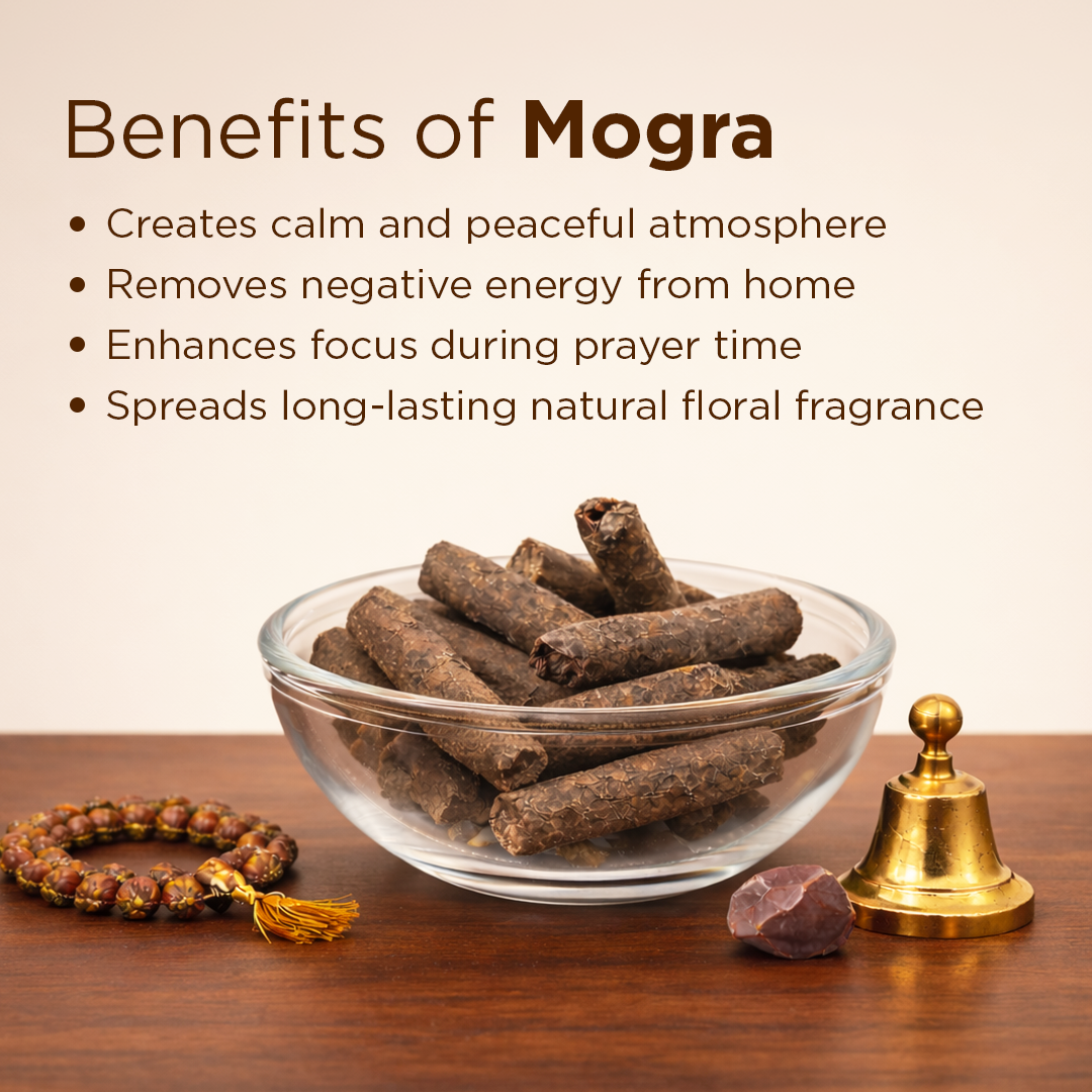 Real Gir Cow Dung Dhoop Sticks (Combo Pack of 3 Boxes) - 100% Natural & Chemical Free
