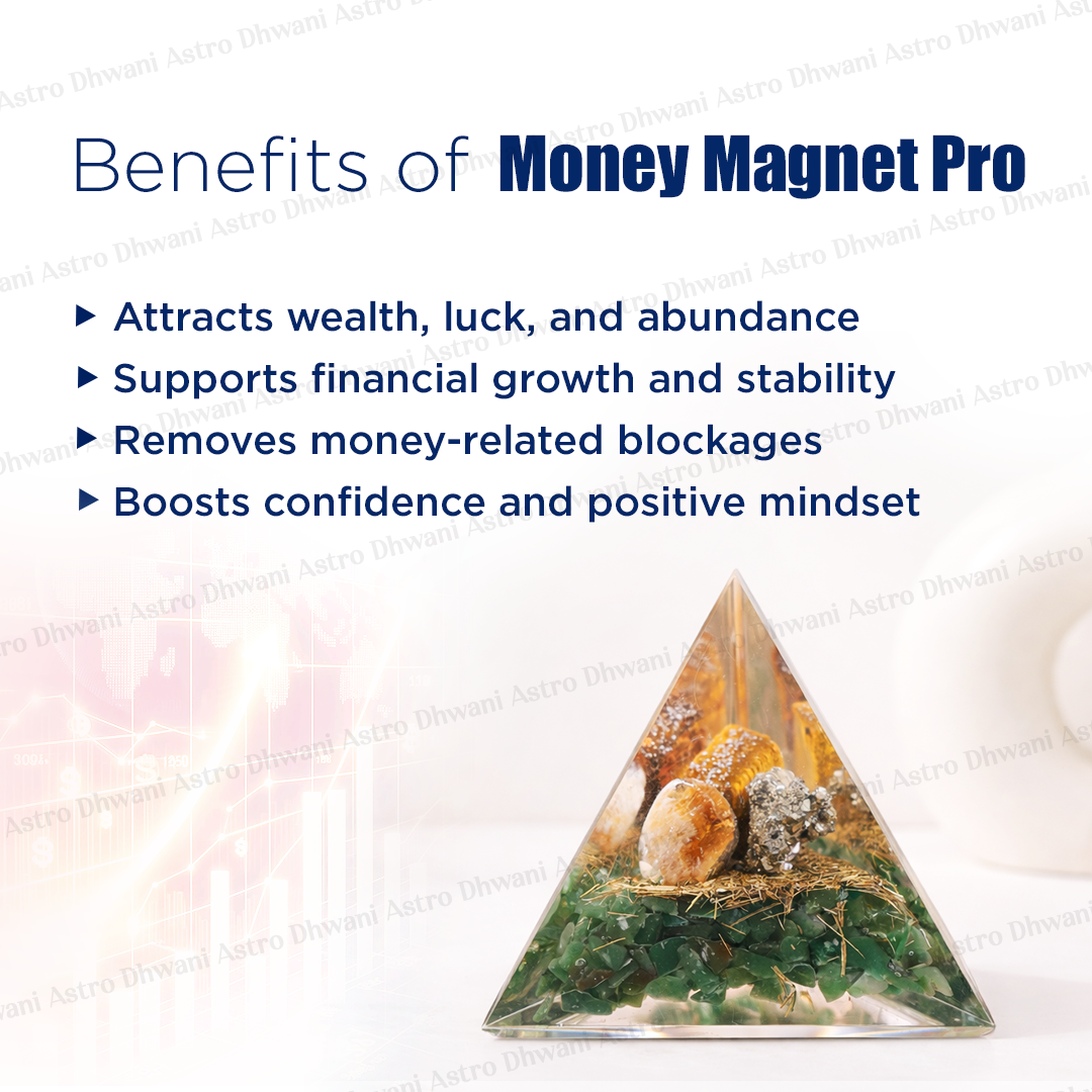 Money Magnet Pro Pyramid - Abhimantrit