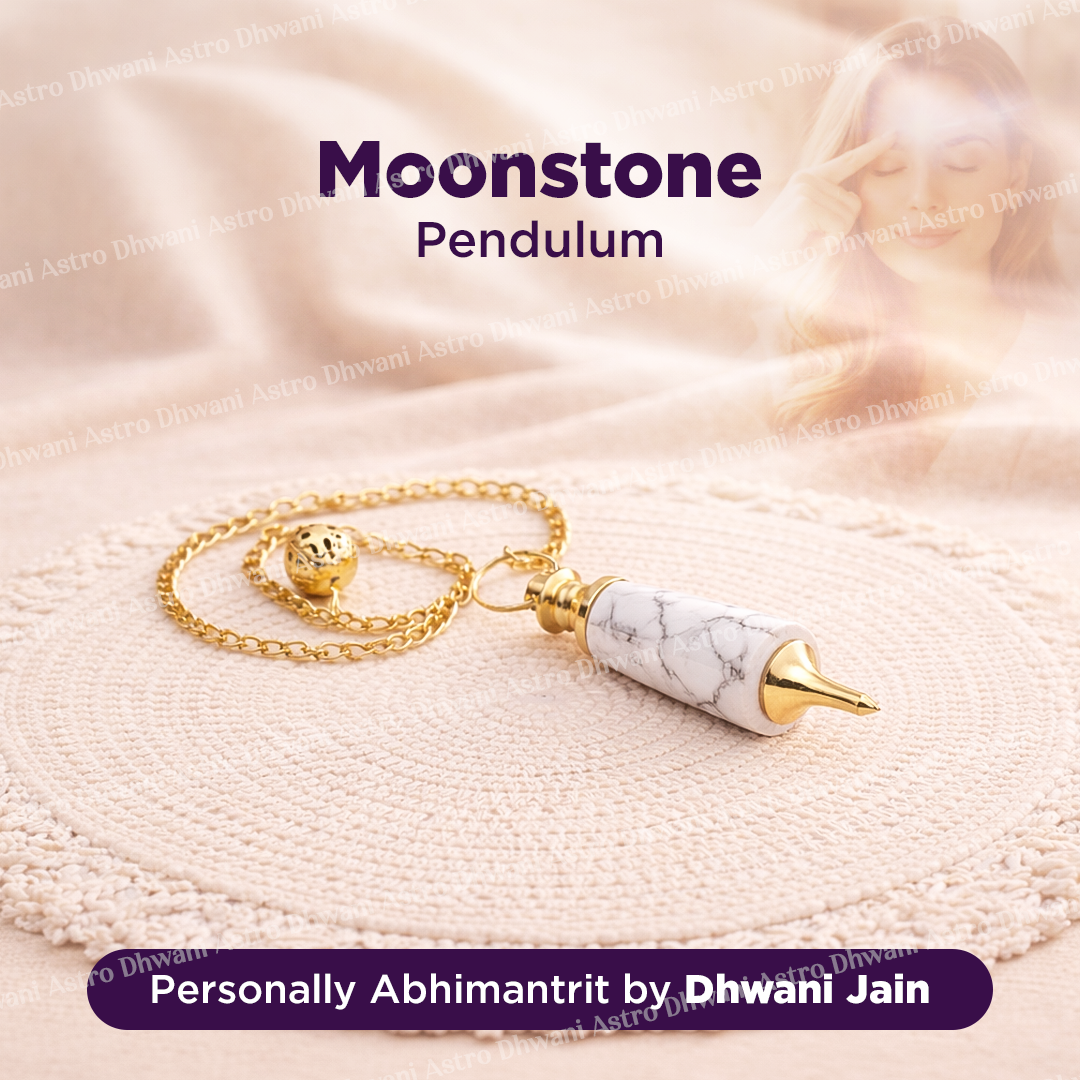 Moonstone Pendulum - Abhimantrit