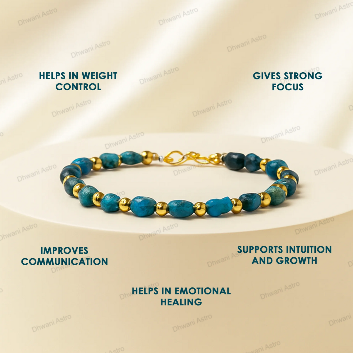 Healing Stone Apatite Anklets - Abhimantrit