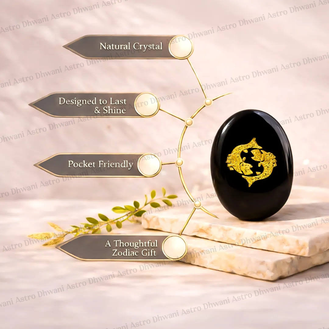 Pisces Zodiac Sign Coin Abhimantrit