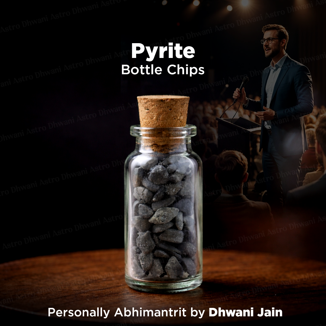 Pyrite Bottle Chips – Abhimantrit