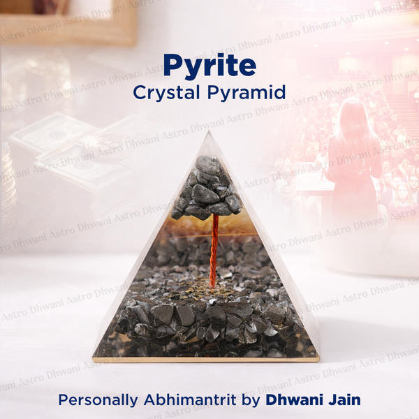 Pyrite Pyramid - Abhimantrit