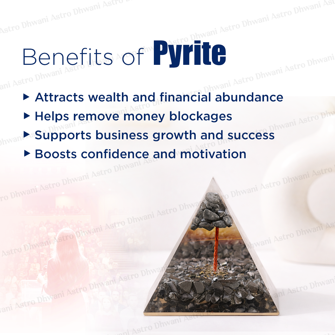 Pyrite Pyramid - Abhimantrit