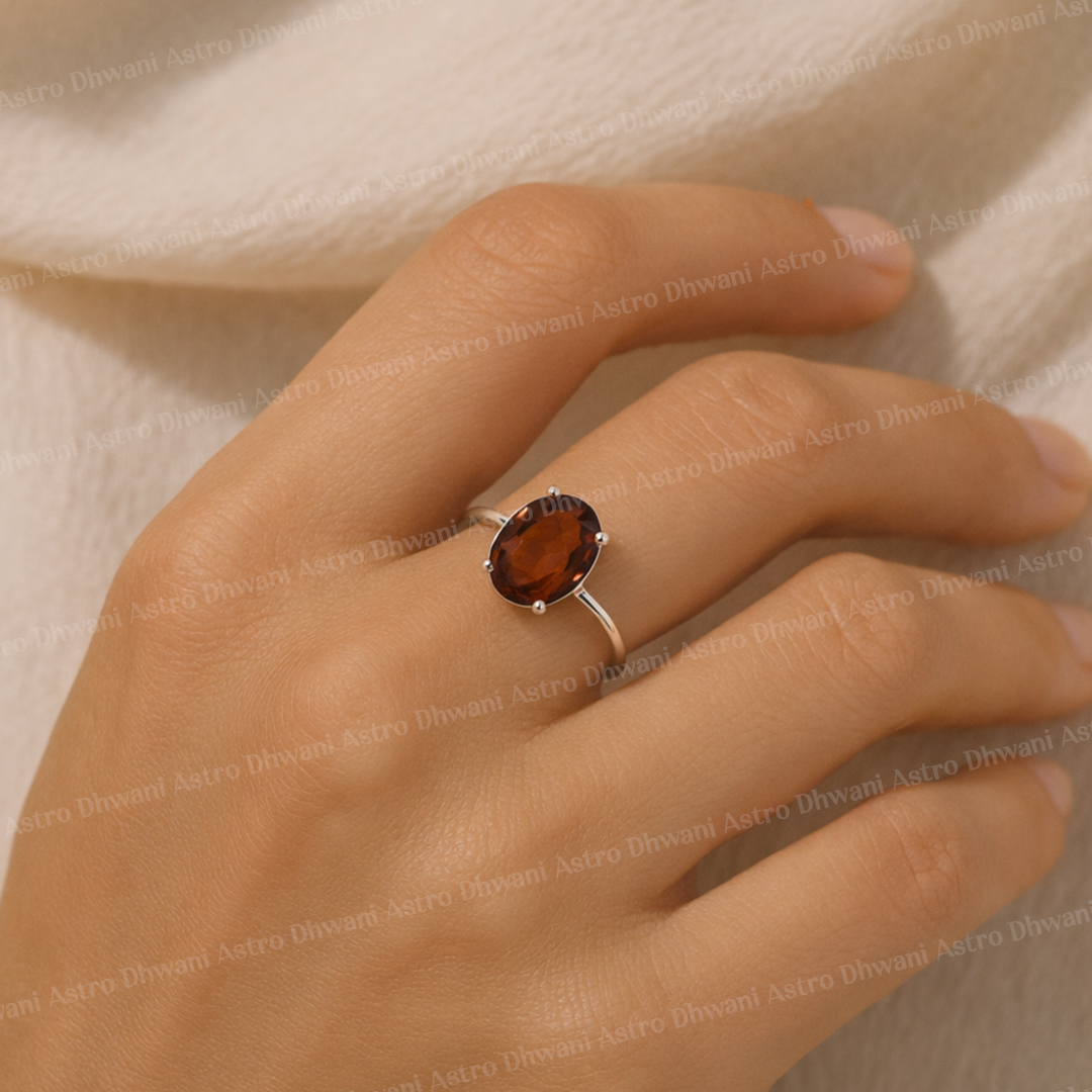 Rahu Hessonite Ring: Protection from Hidden Enemies