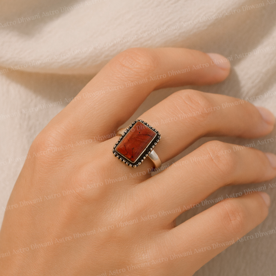 Red Jasper Ring: Courage and Confidence