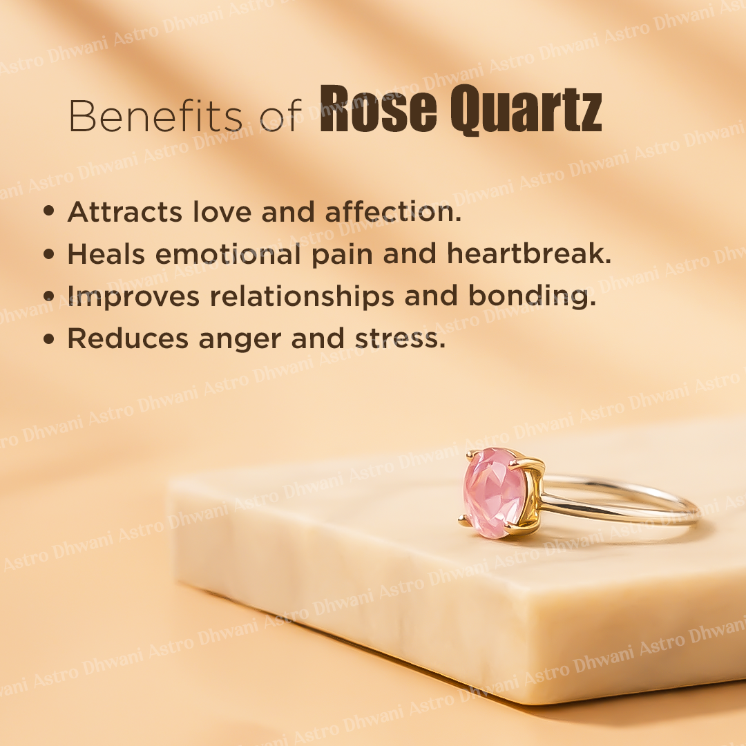 Rose Quartz Ring: Relationship & Love