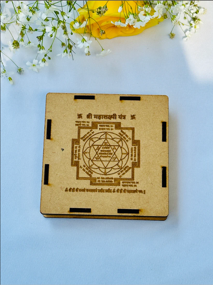 Shri Mahalaxmi and Maha Kuber Yantra Combo - 11000 Mantro se Siddh Kiya Hua