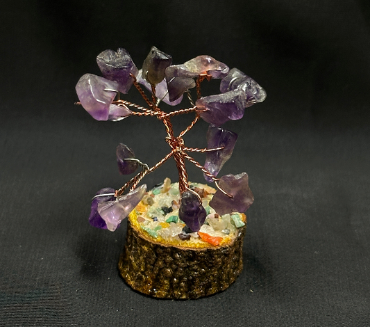 Amethyst Mini Tree (5cm) - Abhimantrit