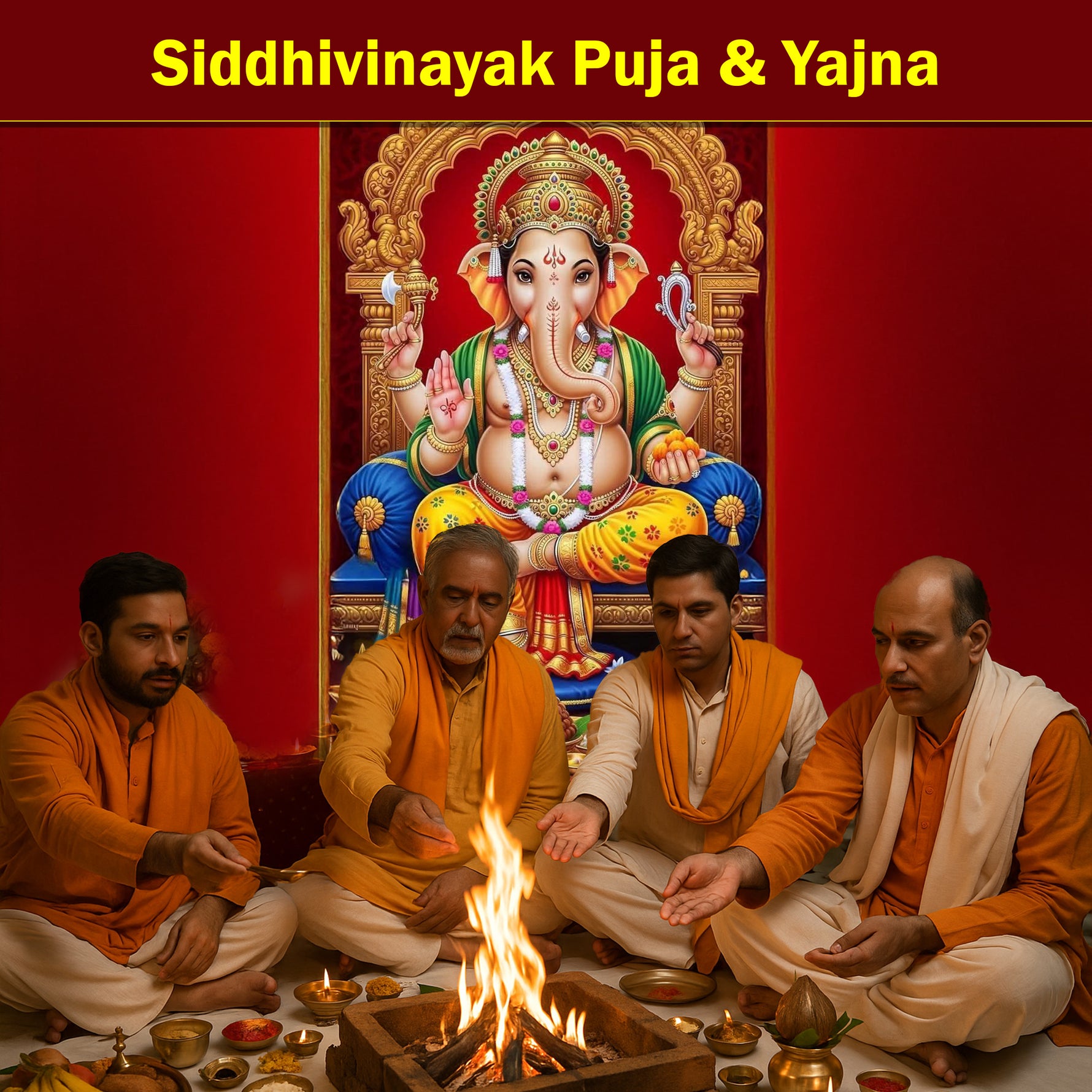 Siddhivinayak Puja & Yajna: To Fulfill Desire and Attract Success in Endeavors