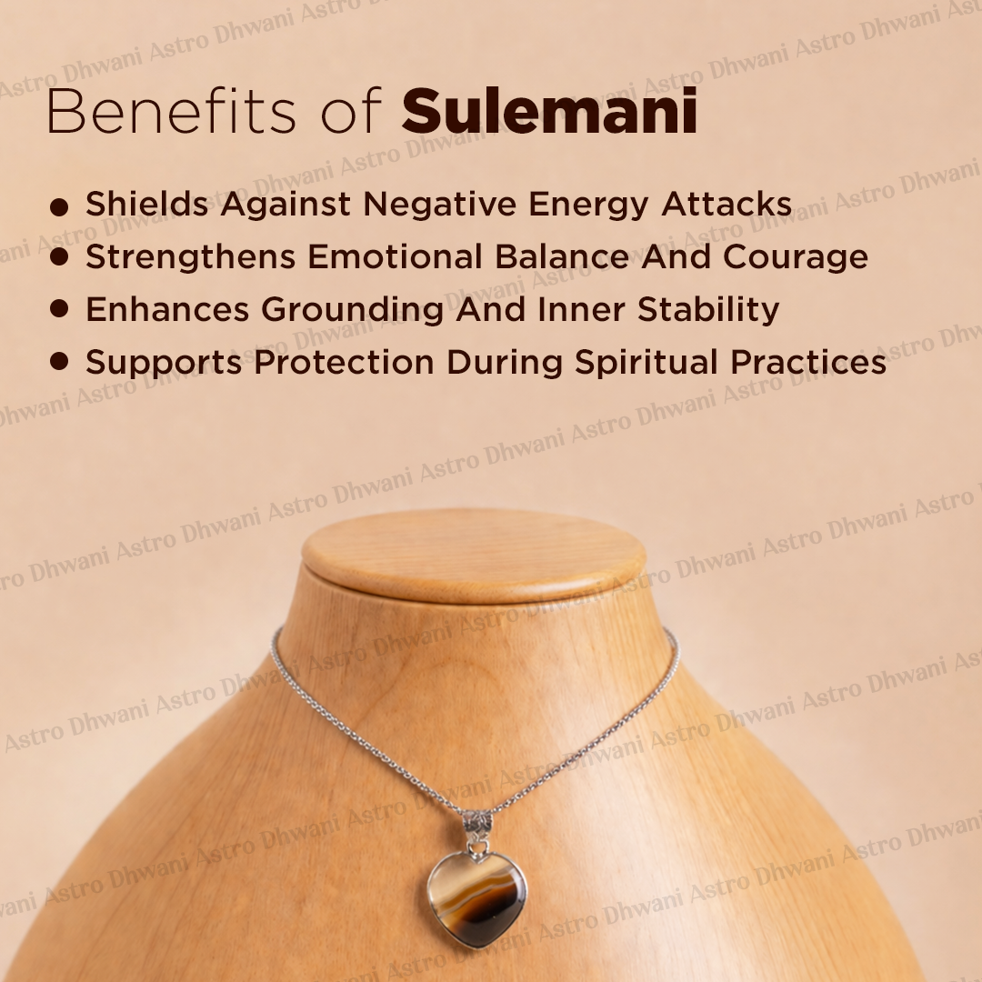 Sulemani Heart Pendant