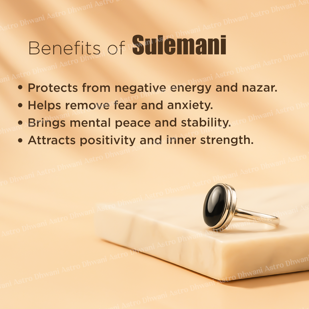 Sulemani Hakik Ring – Powerful Protection & Negative Energy Shield