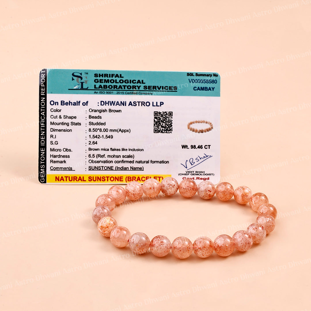Sunstone Star Quality Bracelet ( Premium )