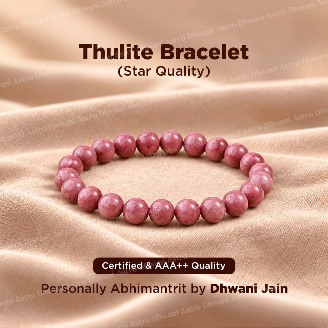 Thulite Star Quality Bracelet ( Premium )