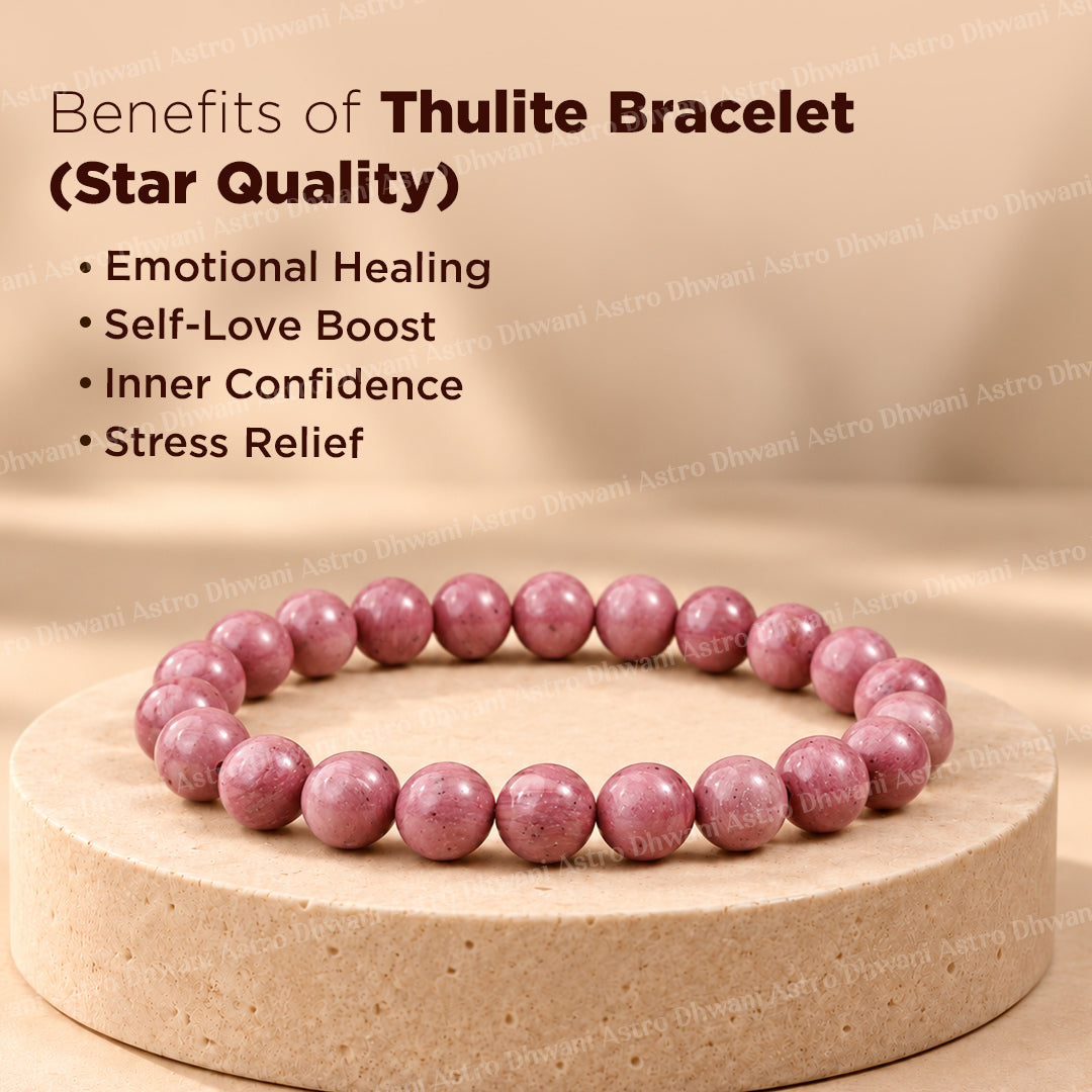 Thulite Star Quality Bracelet ( Premium )
