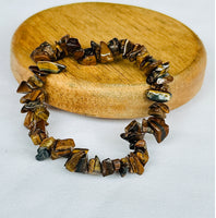 Boosts your Confidence Level & Exalts the Planet Ketu: Tiger Eye Uncut Bracelet