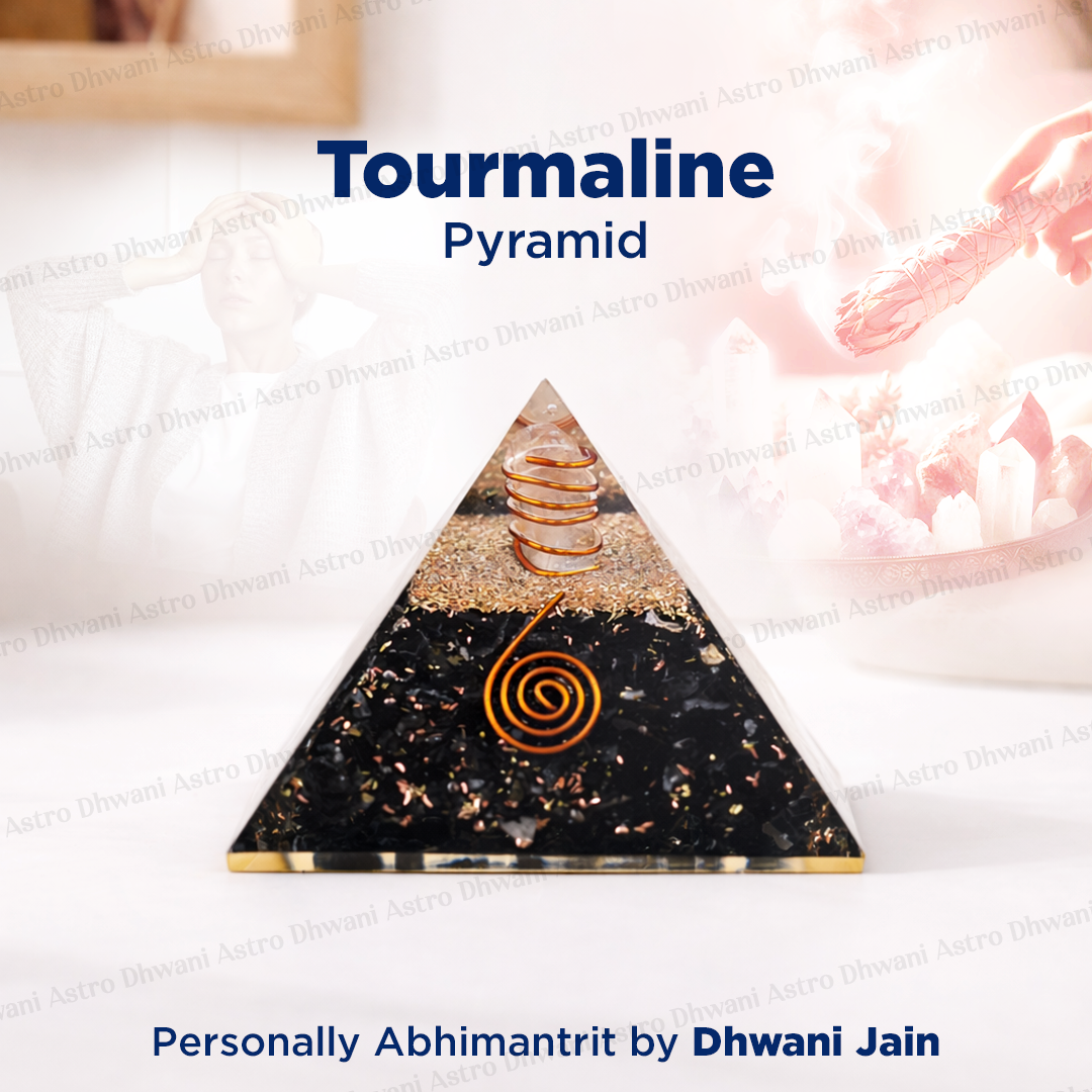 Tourmaline Pyramid - Abhimantrit