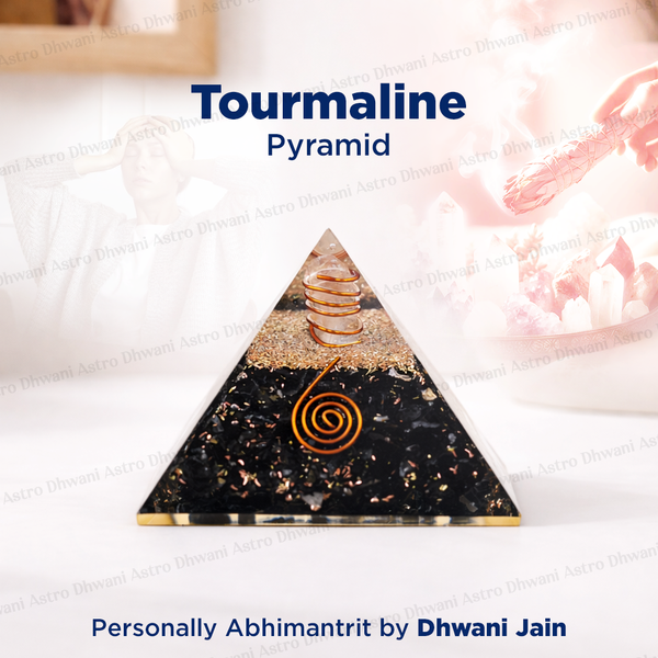Tourmaline Pyramid - Abhimantrit